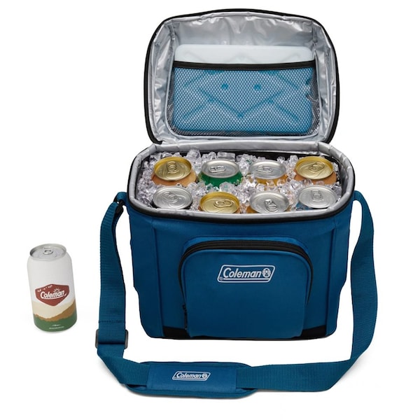 Coleman Chiller 16-Can Soft-Sided Portable Cooler - Deep Ocean - 2158119