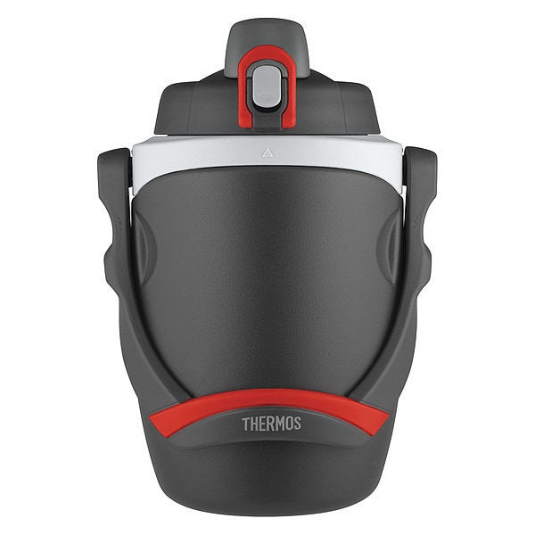 Thermos BPA-Free Hydration Bottle, 64 oz./1.9L, Black, Cold 12 Hrs - FPG1901BK4