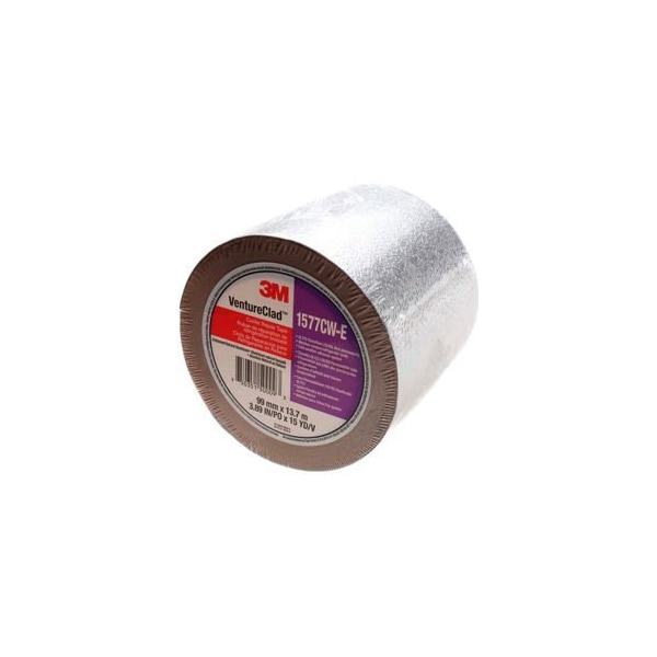 3M VentureTape Cooler Repair Tape, 4 IN x 15 Yards, Silver, 1577CW-E - 7100043932