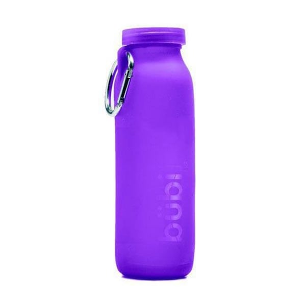 Bubi Brands Bubi Brands BB65AP636 22oz & 650 ml Foldable Water Bottle Rose; Amethyst Purple - BB65AP636