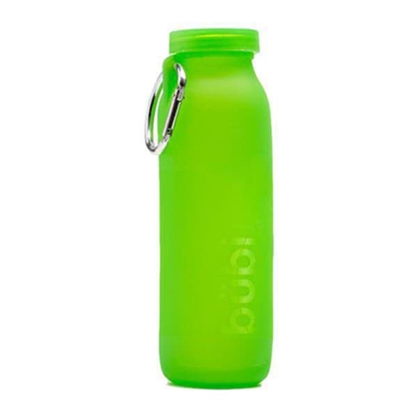 Bubi Brands Bubi Brands BB65SG635 22oz & 650 ml Foldable Water Bottle Rose; Seaweed Green - BB65SG635