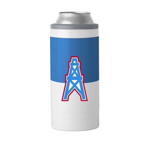 Logo Brands Houston Oilers 12oz Colorblock Slim Can Coolie - 631V-S12C-11