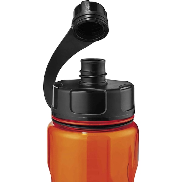 Ergodyne Water Bottle, 1L, Orange, BPA Free - 5151