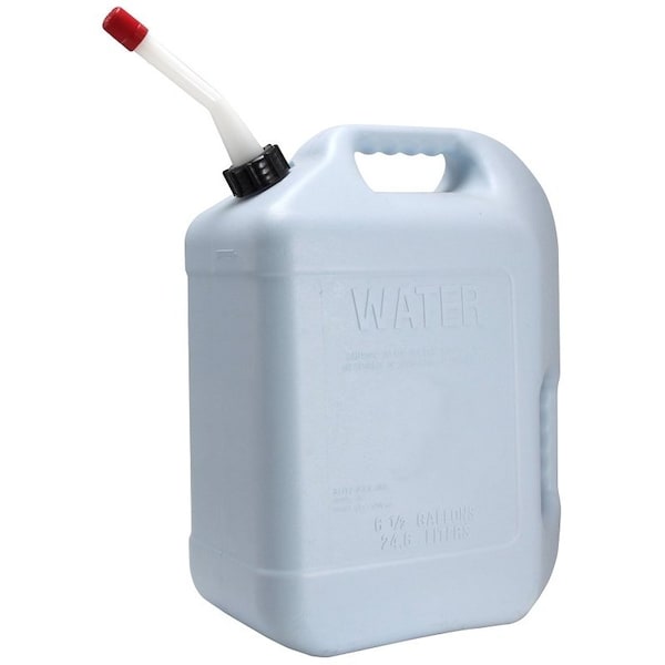 Hopkins Water Can, 65 gal Can, SelfVenting Spout, Polyethylene - 50863