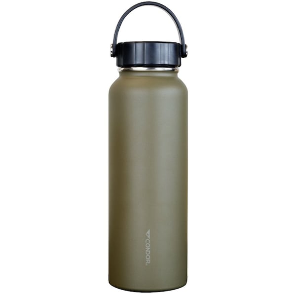Condor Outdoor Products 32 OZ VACUUM SEALED THERMAL BOTTLE, FDE - 221265-029