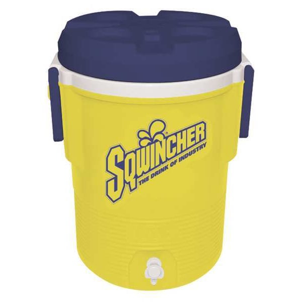 Sqwincher Cooler, Plastic, 5 gal., 13-1/2 in Diameter - 158400104