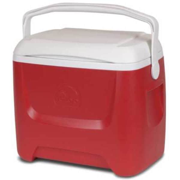 Igloo Chest Cooler, 28.0 qt. Cap., 18" L, Body Color: Red - 00050051