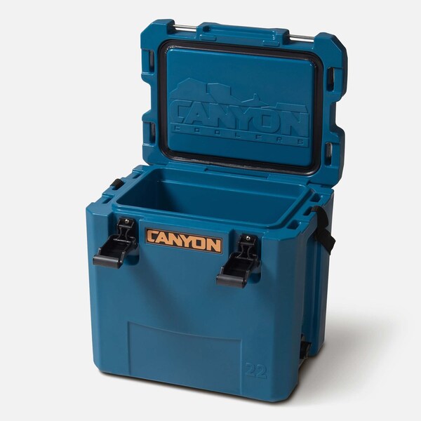 Canyon Coolers Outfitter 22 qt Azure Blue - X22AB-V2