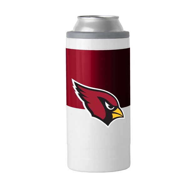 Logo Brands Arizona Cardinals Colorblock 12oz Slim Can Coolie - 601-S12C-11