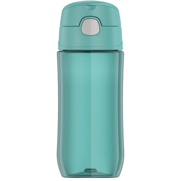 Thermos 16-Ounce FUNtainer Vacuum-Insulated Stainless Steel Bottle with Spout Lid (Aqua) - GP4040AQ6