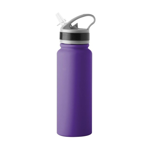 Perro Chino 25 oz Plain Purple Stainless Flip Top Bottle - PE3039859