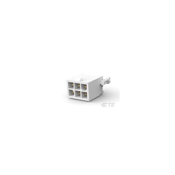 Ensamble mini de conector macho de 6 pines de Te Connectivity VO SNAU LF - 1-770178-1.