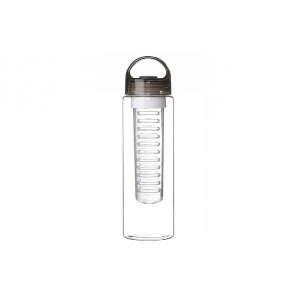 Perro Chino 24 oz Sport Fruit Infusion Water Bottle, Black - PE2535303