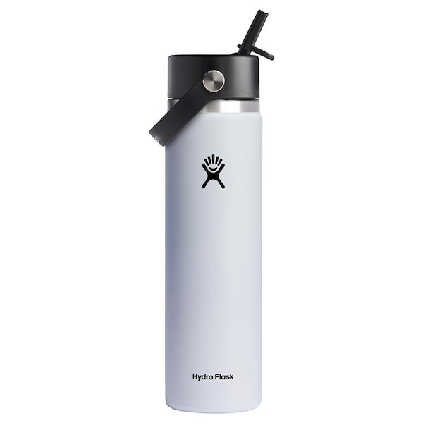 Hydro Flask Hydroflask 24 oz White BPA Free Insulated Bottle - W24BFS110