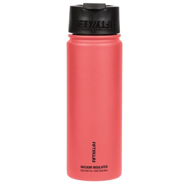 Icy-Hot Hydration 20 oz Double-Wall Vacuum-Insulated Bottles with Flip CapCoral - V20005CR0