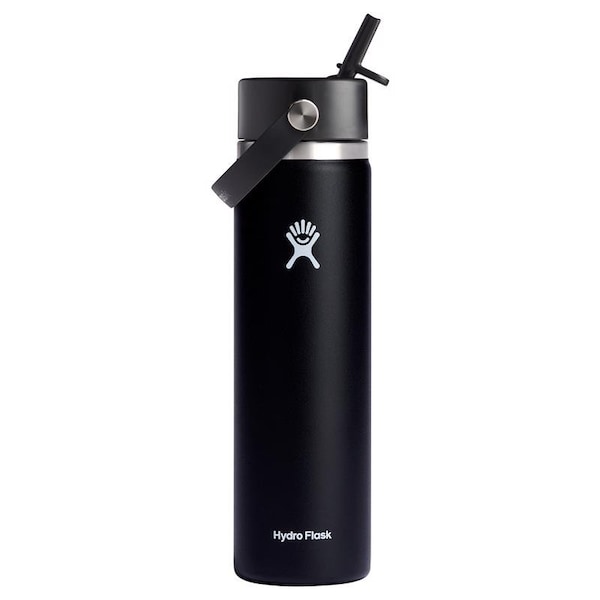 Hydro Flask Hydroflask 24 oz Black BPA Free Insulated Bottle - W24BFS001