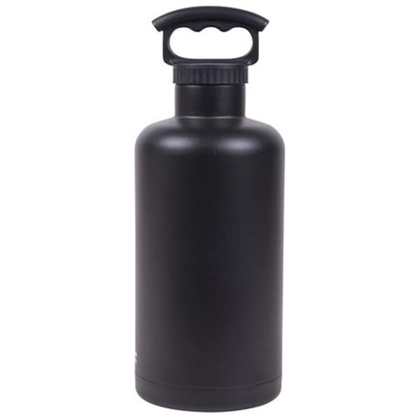 Fifty/Fifty Fifty-Fifty  Matte Black Vacuum-Insulated Tank Growler- 64oz, 2PK - V65001BK0