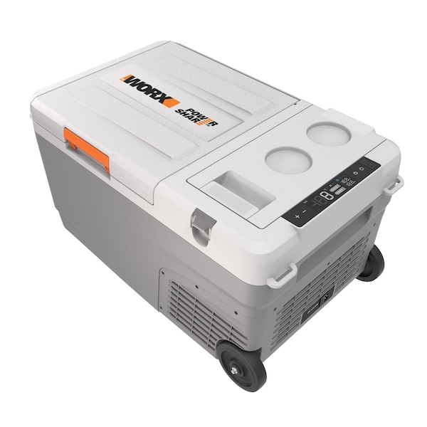 Worx 20V 5Ah Power Share Electric and Battery Powered Cooler, No Battery and Charger Included, Tool Only - WX876L.9