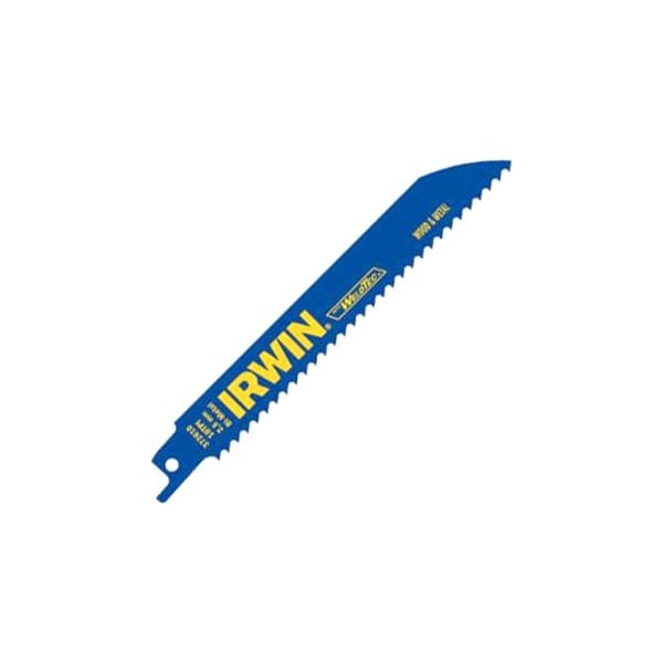 Irwin 8" L x General Purpose Cutting Recip Saw Blade, 8in, 10Tpi - 372810P5