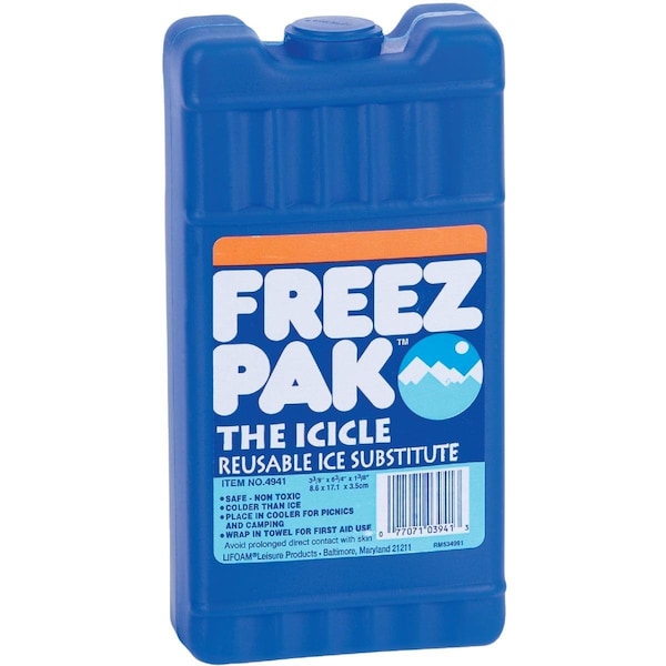 Lifoam Freez Pak 16 Oz. Blue Cooler Ice Pack - 4941