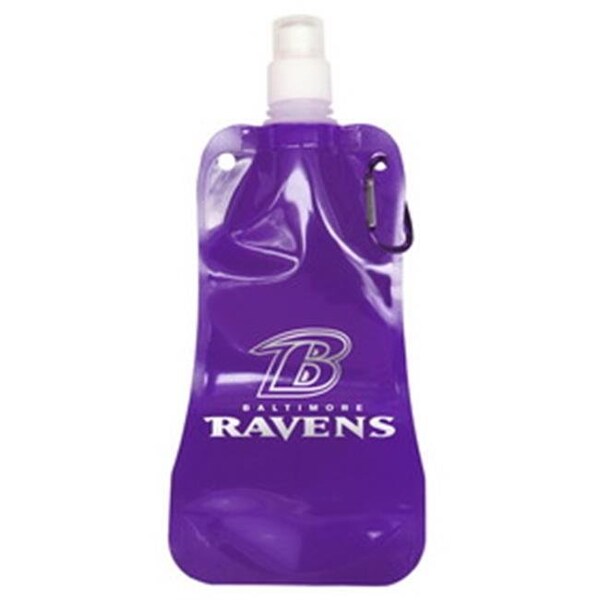 Boelter Brands Baltimore Ravens 16 ounce Foldable Water Bottle - 4675722765