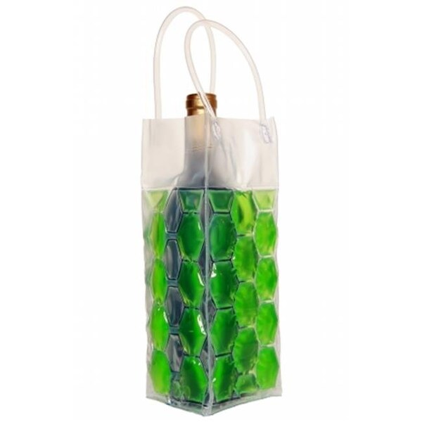 Natico Natico 60-ICB904-GN WINE COOLER BAG  4 SIDED  GREEN - 60-ICB904-GN