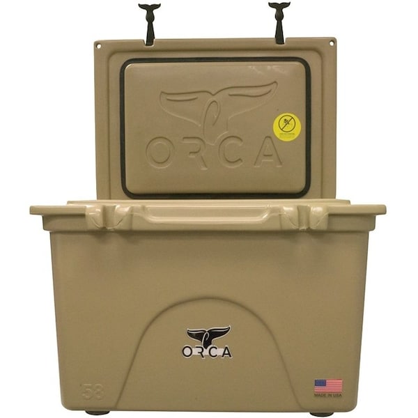 Orca ORCA ORCT058 Cooler, 58 qt Cooler, Tan - ORCT058