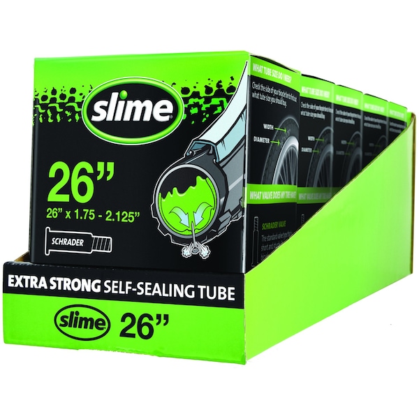 Slime Slime 26 in. Rubber Bicycle Inner Tube 1 pk - 30045