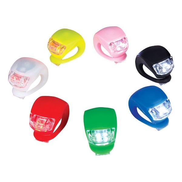 Diamond Visions Diamond Visions Plastic Bike Lights Assorted - 08-1128