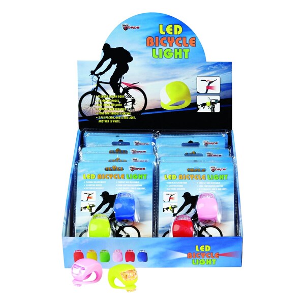 Diamond Visions Diamond Visions Plastic Bike Lights Assorted - 08-1128