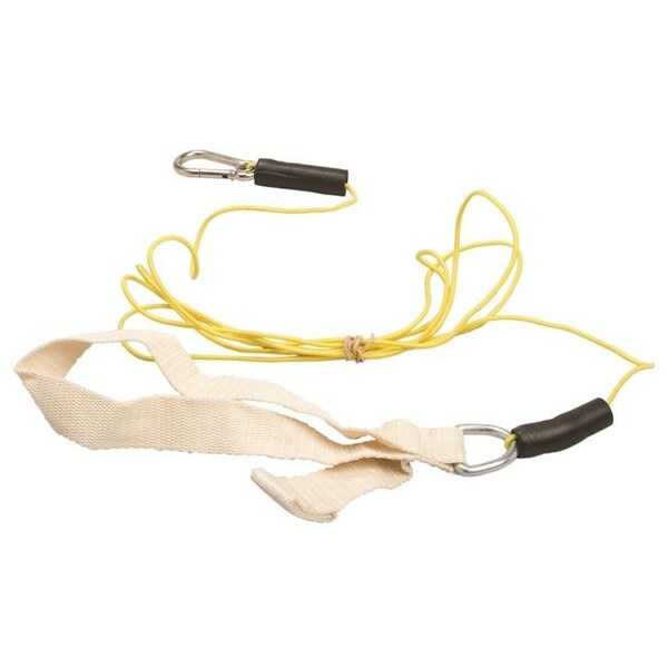 Cando International Cando 10-5810 4 ft. Exercise Bungee Cord with Attachments; Tan - 2 x Light - 1428373