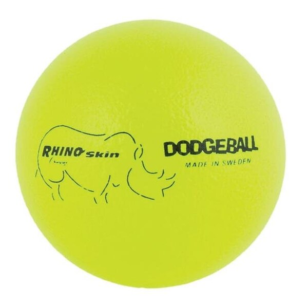 Champion Sports Champion Sports RXD6NYL 6.3 in. Rhino Skin Ball; Neon Yellow - RXD6NYL