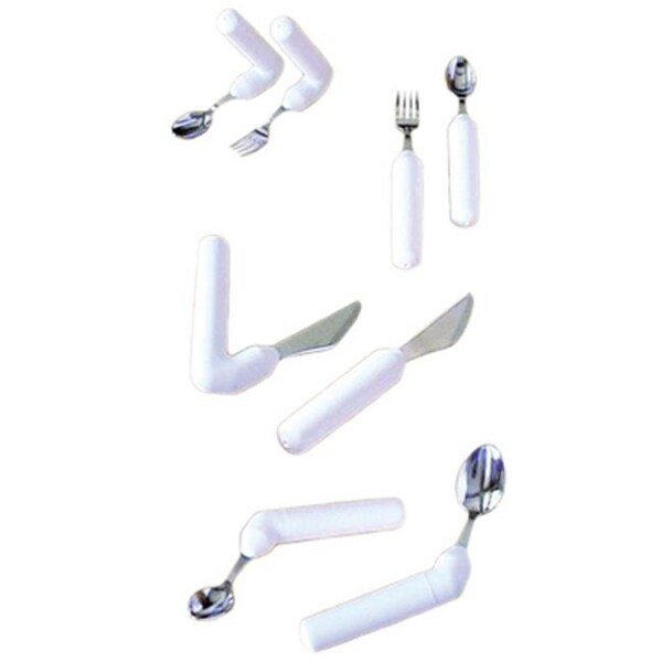 Fabrication Enterprises Fabrication Enterprises 61-0056L Utensil; Featherlite; 1.7 oz Left Handed Fork - 61-0056L