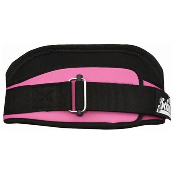 Schiek Sports 6 in. Original Nylon Belt, Pink - Small - S-2006PKS