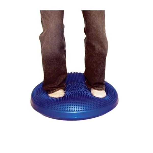 Fabrication Enterprises Fabrication Enterprises 30-1868B 23.6 in. Cando Inflatable Vestibular Seating & Standing Disc; Blue - 30-1868B