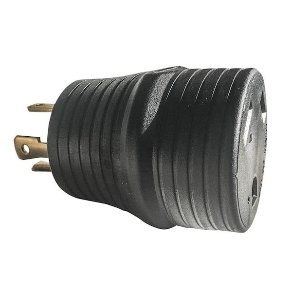 Serie de deportes Adaptador de conversión macho Twist L14-30P a hembra TT-30R; Negro - CORDCP3030