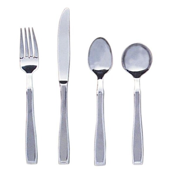 Fabrication Enterprises Fabrication Enterprises 61-0022 7.3 oz Weighted Cutlery; Straight Teaspoon - 61-0022