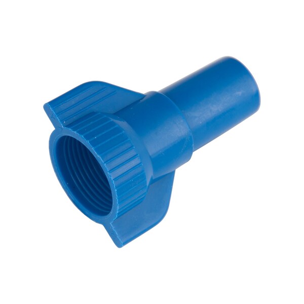 Conector de cables WingGard de Gardner Bender, cables del calibre 14 al 6, contacto de acero, material de carcasa termoplástica, azul - 25-089