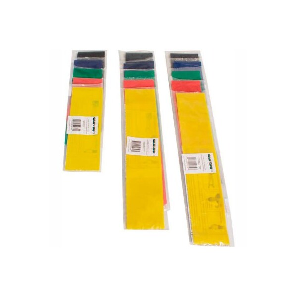 Fabrication Enterprises CanDo Exercise Band Loop Exerciser, 3 Size Set -10", 15", 30"), 5 Color Set - 1442618