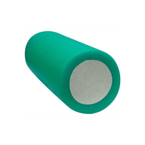 Fabrication Enterprises CanDo 2-Layer Round Foam Roller, 6" Dia. x 30"L, Green, Medium - 30-2392