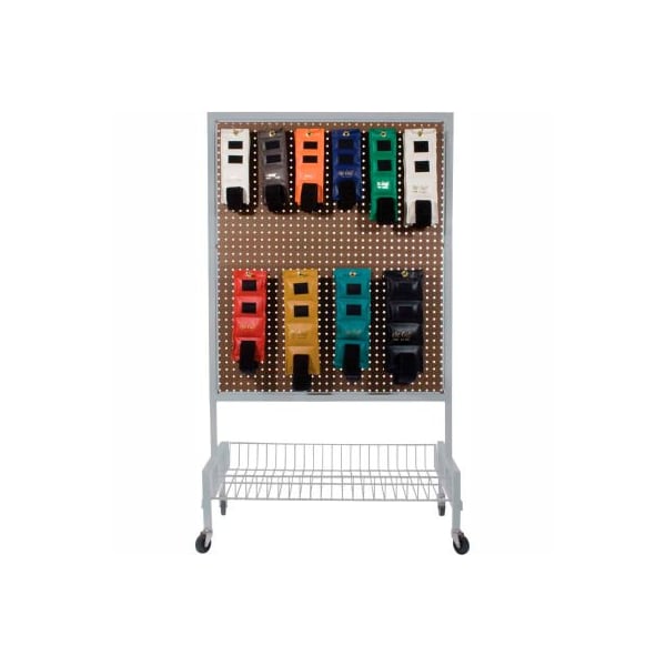 Fabrication Enterprises Cuff Original Wrist and Ankle Weight with Mobile Rack, 20 Piece Set - 10-0253