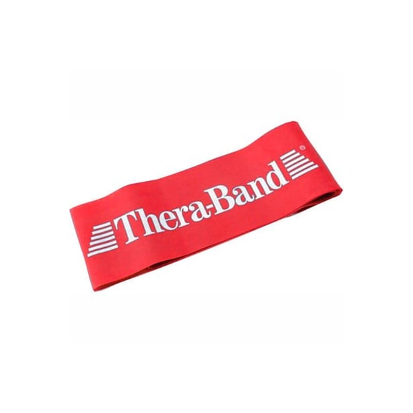 Fabrication Enterprises Thera-Band Exercise Band Loop, 18", Red - 19268