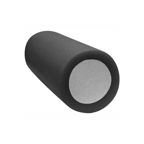 Fabrication Enterprises CanDo 2-Layer Round Foam Roller, 6" Dia. x 30"L, Black, X-Firm - 30-2394