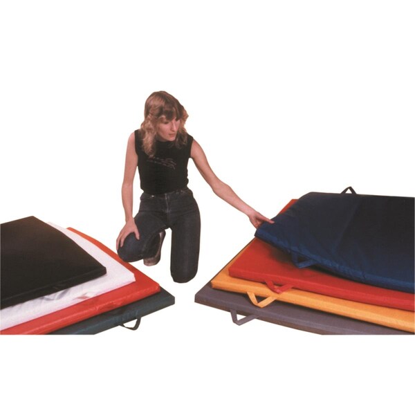 Cando International Non Folding Mat With Handle - 1.38 In. Envirosafe Foam With Cover, Specify Color - 4 X 7 Ft. - 38-2316