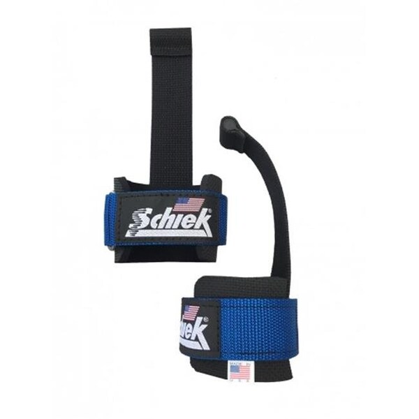 Schiek Sports Schiek S-1000DLS-RL Dowel Lifting Straps; Blue - S-1000DLS-RL