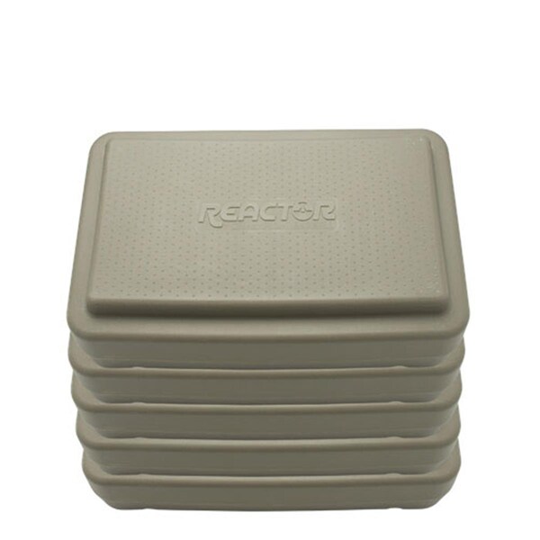 Fitnessfreak 6 in. Fitness Steps, Grey - FI3768395