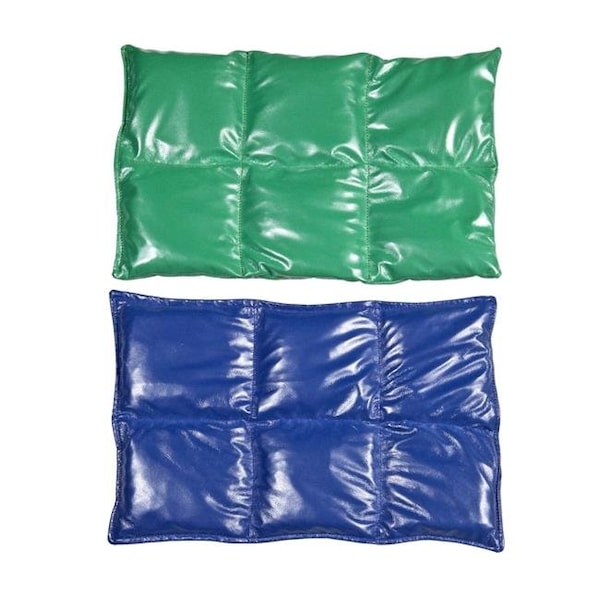 Covered In Comfort Covered In Comfort 1595708 Abilitations Vinyl Weighted Lap Pad; Small; Blue - 1595708