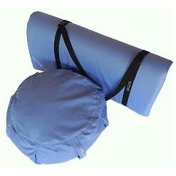 Peach Blossom Yoga Peach Blossom Yoga 11003-A3 Yoga Studio Set -Zafu-Zabuton Set With Stap  -  A3 Light Blue - 11003-A3