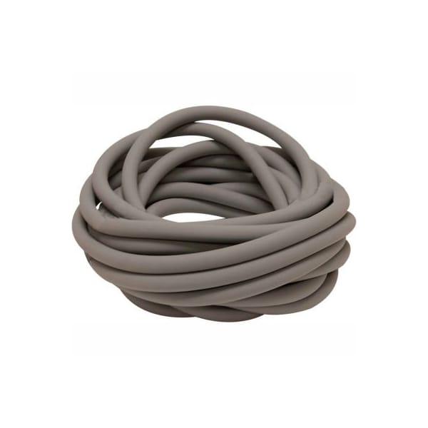 Fabrication Enterprises Sup-R Tubing Latex Free Exercise Tubing, Silver, 25' Roll/Bag - 1452480