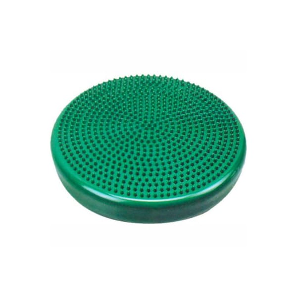 Fabrication Enterprises CanDo Inflatable Vestibular Seating/Standing Disc, 35 cm (14"), Green - 30-1870G